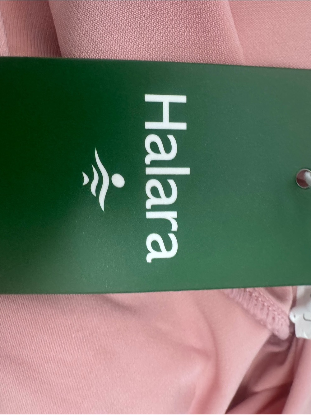 HALARA Pink V-Neck Short Sleeve Wide-Leg Jumpsuit. Love it but it didn’t fit me. - Picture 2 of 10